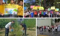 Uşak’ta Öğrencilere 'Temiz Hava Etkinliği'