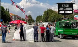 Sivaslı'da Feci Kaza, Yaşlı Adamın Üzerinden TIR Geçti