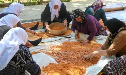 Sıcak hava Uşaklılıların tescilli tarhana üretimini ekim ayına bıraktırdı