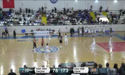 Ada Yem Uşak Basketbol, Ege Üniversitesi'ne Mağlup: 73-78