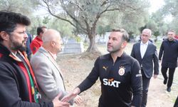 Galatasaray heyeti, Yiğit Kurt'un mezarını ziyaret etti