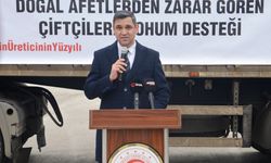 Kütahya'da doğal afetlerden zarar gören üreticilere tohum dağıtıldı