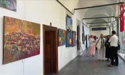 Kütahyalı ünlü ressam Ahmet Yakupoğlu’nun seçme eserleri sergilendi