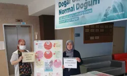 Banaz Devlet Hastanesi’nde Normal Doğum’un Faydaları Anlatıldı