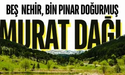 Murat Dağı İçin Çevre Buluşması 14 Aralık’ta!