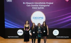 OEDAŞ “Can Dostlar” Projesiyle Ödüle Layık Görüldü