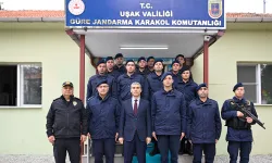 Vali Aktaş, Güre Jandarma Karakolunu Ziyaret Etti