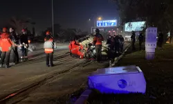 Aydın'da kamyonun kopardığı kabloya takılan kişi düşerek yaralandı