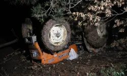 Aydın'da devrilen traktörün altında kalan sürücü öldü