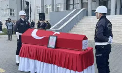 Aydın'da görev başında vefat eden polis memuru için tören düzenlendi