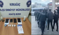 Kırkağaç'ta uyuşturucu operasyonunda 1 şüpheli tutuklandı