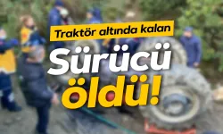 Uşak'ta devrilen traktörün altında kalan Halil Gürmen öldü