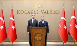 Uşak ve Kocaeli Valilerinden Dostane Buluşma