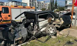 Aydın'da iki otomobilin çarpıştığı kazada 1 kişi öldü, 1 kişi yaralandı