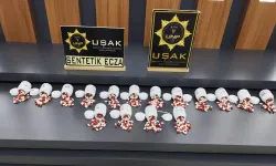 Uşak’ta 901 Adet Sentetik Ecza Hap Ele Geçirildi