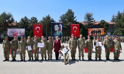 Afyonkarahisar'da engelliler bir günlük askerlik sevinci yaşadı