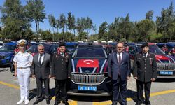 Aydın jandarmasının araç filosu güçlendi