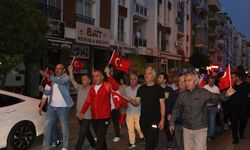 Aydın'da 19 Mayıs etkinlikleri kapsamında fener alayı düzenlendi