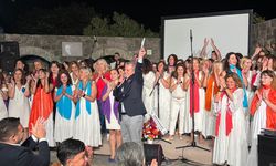 Bodrum'da "Çok Sesli Şarkılar Şenliği" düzenlendi