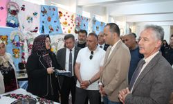 Çay'da "Karma El Sanatları Sergisi" açıldı