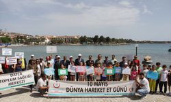 Datça'da "Sağlık için Hareket Et Günü" kapsamında yürüyüş etkinliği düzenlendi