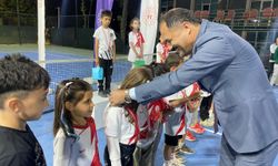 Demirci'de düzenlenen tenis turnuvası sona erdi