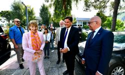 İngiliz Büyükelçi Morris, Fethiye Belediye Başkanı Karaca'yı ziyaret etti