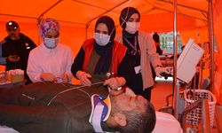 İscehisar'daki hastanede afet tatbikatı yapıldı