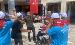 Kırkağaç'ta engellilere asker uğurlama eğlencesi yapıldı