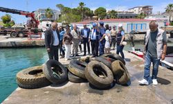 Kuşadası ve Didim'de denizdeki atıklar toplandı