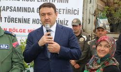 Kütahya’da kadın kooperatifine gelir getirici fidan desteğinde bulunuldu