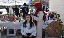 Kütahya'da meslek liseleri fuarda tanıtılıyor