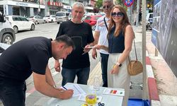 Manisa'da sağlıklı yaşam için boy ve kilolar ölçülüyor