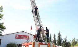 Muğla'da 286 aday, itfaiye eri olabilmek için zorlu parkurlarda mücadele etti