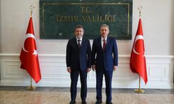 Tarım ve Orman Bakanı Yumaklı, İzmir Valiliğini ziyaret etti