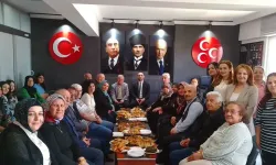 Şehit Ailelerinden MHP Uşak İl Başkanlığı’na Ziyaret