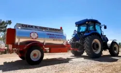 Uşak'ın Köylerine Yangın Tankeri Dağıtımı Başladı!