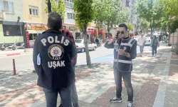 Uşak'ta Okul Çevrelerinde 7 Bin 629 Şüpheli Sorgulandı