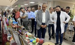 Alaşehir Hastanesinde el sanatları sergisi açıldı