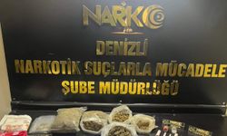 Denizli'de evinde uyuşturucuyla yakalanan zanlı tutuklandı