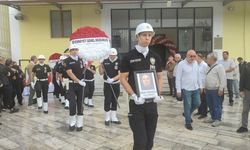 Hayatını kaybeden polis memuru Ödemiş'te son yolculuğuna uğurlandı