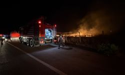 Kemalpaşa'da arazide çıkan yangın söndürüldü
