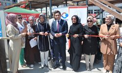 Kütahya'da ADEM kursiyerlerinin sergisi açıldı