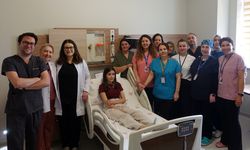Yanık nedeniyle bacağı kesilme riski olan 15 yaşındaki voleybolcu tedaviyle sağlığına kavuştu