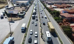 İzmir-Uşak Karayolunda Trafik Yoğunluğu Yaşanıyor