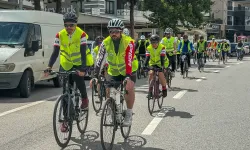 Uşak’ta Sağlıklı Yaşam İçin Pedallar Döndü