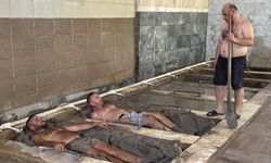 Afyonkarahisar'daki Hüdai Kaplıcaları gurbetçilerin dinlenme yeri oluyor