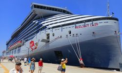 Bodrum'a "Resilient Lady" kruvaziyeriyle 2 bin 606 yolcu geldi