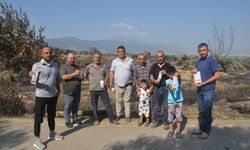 İzmir'de yangından etkilenen mahallede su sayaçlarının okunmasına tepki