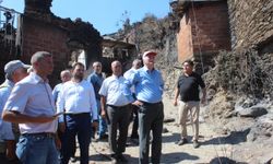 TZOB Başkanı Bayraktar, İzmir'de yangın bölgesinde incelemelerde bulundu